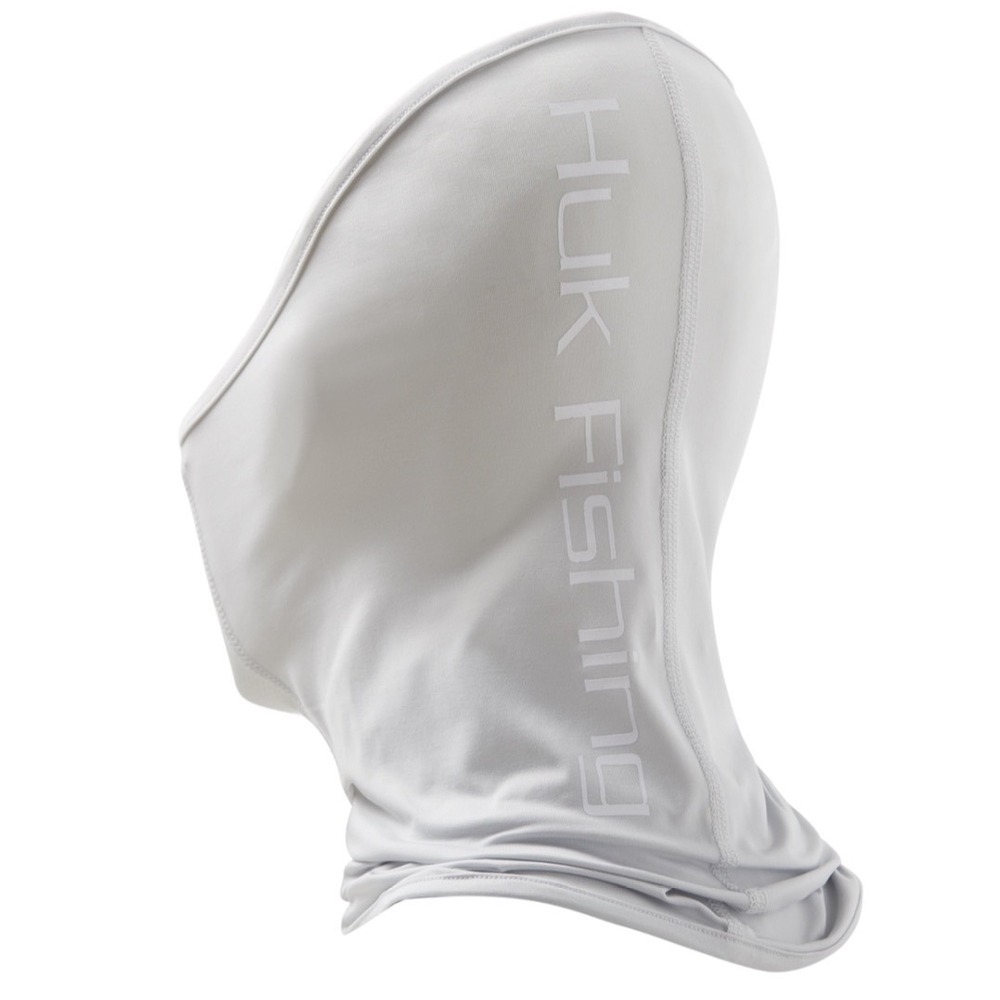 NEW HUK Pursuit Neck Gaiter Fishing Sun Protection Light Gray H3000226